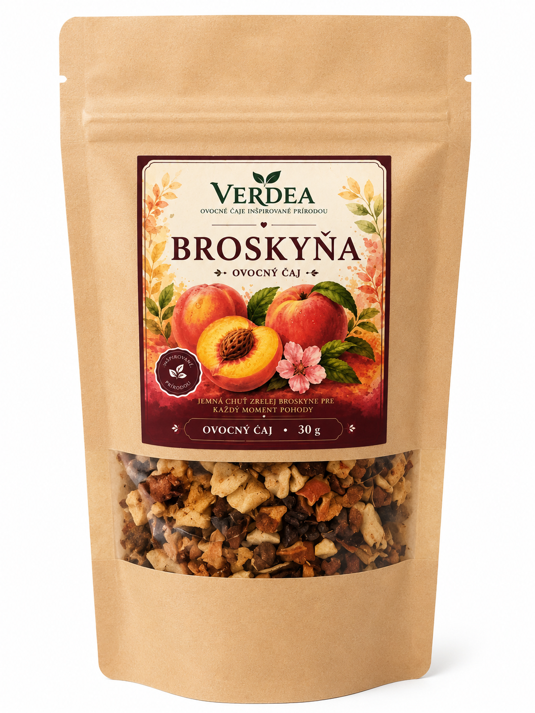 Broskyňa - ovocný čaj 